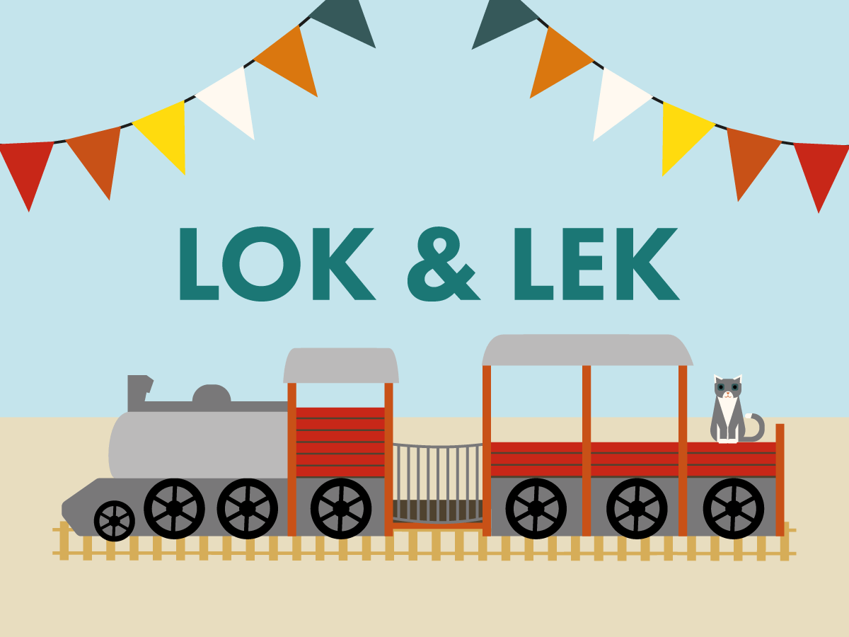 Illustration av ett lok